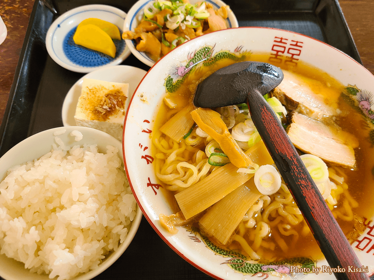 もつ煮も絶品、アットホームな福島・喜多方ラーメン店「すがい食堂」